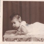 Baby Febe,1954 ongeveer 1 jaar oud